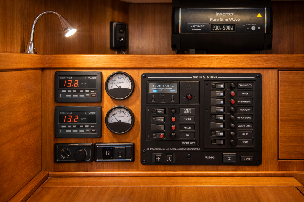 Командная панель и бортовые системы